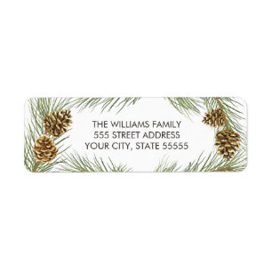 Peace Love Joy-kerstretour-label Etiket