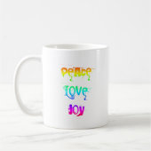 Peace Love Joy Koffiemok (Links)