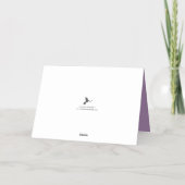 Peace, Love & Joy Modern FotoKerstmis Folie Feestdagenkaart (Achterkant)