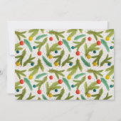 Peace Love Joy Moderne familiefoto Feestdagenkaart (Achterkant)