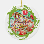Peace Love Joy Ornament (Achterkant)