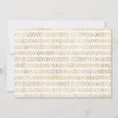 Peace Love Joy  Retro Inspirerend Foto Feestdagenkaart (Achterkant)