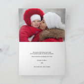 Peace Love Joy Snowflakes Magical Kerstmis Fairy Feestdagen Kaart (Binnen)