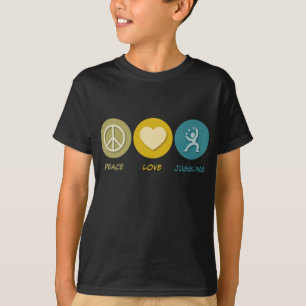 Peace Love Juggling T-shirt