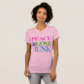 Peace Love Junk T-shirt (Voorkant volledig)