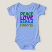 Peace Love Kamala Harris Schattige (Design voorkant)