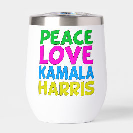 Peace Love Kamala Harris Schattigee verkiezingen