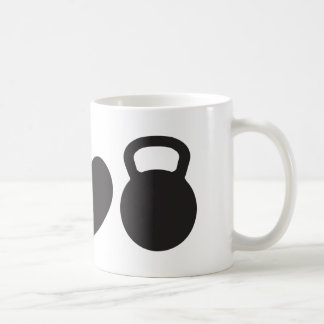 Peace, Love & Kettlebell"-Mok Koffiemok