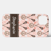 Peace Love Lacrossse Case-Mate iPhone Case (Achterkant (horizontaal))