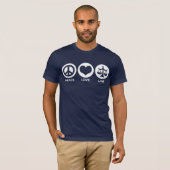 Peace Love Law T-shirt (Voorkant volledig)