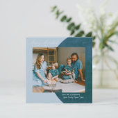 Peace Love Light | Happy Hanukkah Photo Collage Feestdagenkaart (Staand voorkant)