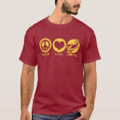 Peace Love Lobster T-shirt (Voorkant)
