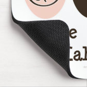 Peace Love Mahjong Mousepad Muismat (Hoek)