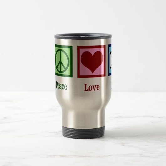 Peace Love Mail Post Kantoor Reisbeker (Center)