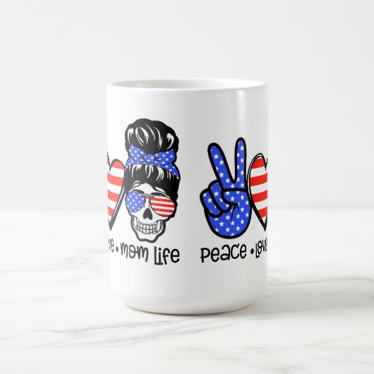 Peace Love Mam Life Koffiemok (Center)
