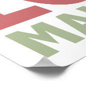 Peace Love Mandolins Poster (Hoek)