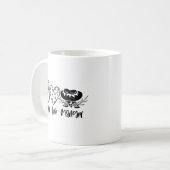 Peace Love Manger Kerstmis Koffiemok (Voorkant links)