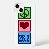 Peace Love Marathon Case-Mate iPhone Case (Achterkant)