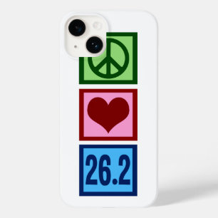 Peace Love Marathon Case-Mate iPhone Case