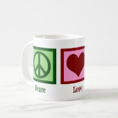 Peace Love Medicine Koffiemok (Voorkant links)