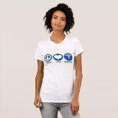Peace Love Medicine T-shirt (Voorkant volledig)