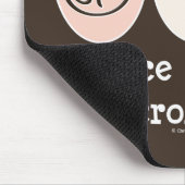 Peace Love Microbiology Mousepad Muismat (Hoek)