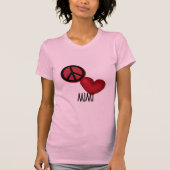 Peace Love Mimi T-shirt (Voorkant)