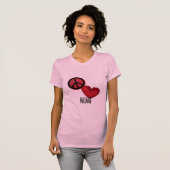 Peace Love Mimi T-shirt (Voorkant volledig)