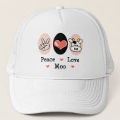 Peace Love Moo Cow Pet (Voorkant)