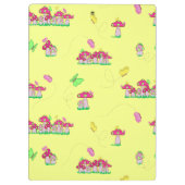 Peace Love Mushrooms Klembord (Achterkant)