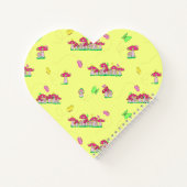 Peace Love Mushrooms Notitieboek (Achterkant)