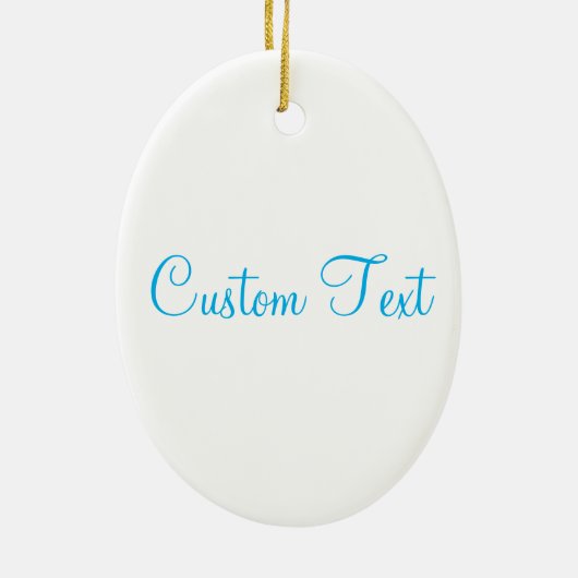 Peace Love Music Custom Keramisch Ornament (Achterkant)