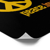 Peace Love Music poster (Hoek)