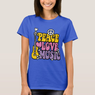 Peace-Love-Music T-shirt