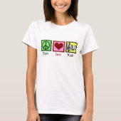 Peace Love Music T-shirt (Voorkant)