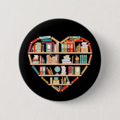 Peace Love Native Blood Ronde Button 5,7 Cm (Voorkant)