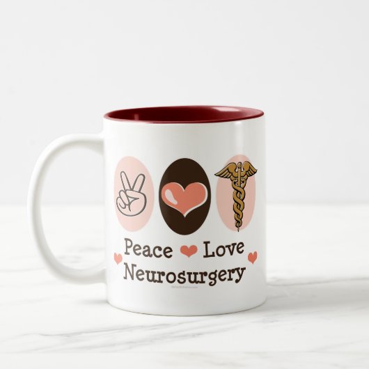 Peace Love Neurochirurgie Mok (Links)