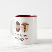 Peace Love Neurology Neuroloog Mok (Voorkant links)