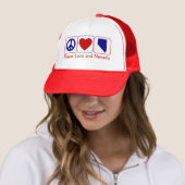 Peace Love Nevada Trucker Pet (In situ)