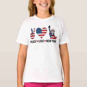 Peace Love New York T-shirt
