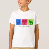 Peace Love Newfoundland T-shirt (Voorkant)