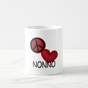 Peace Love Nonno Koffiemok