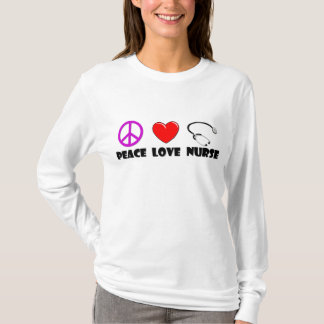 Peace Love Nurse T-shirt