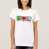 Peace Love Nurse T-shirt (Voorkant)