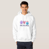 Peace Love Nursing Hoodie (Voorkant volledig)