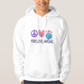 Peace Love Nursing Hoodie (Voorkant)