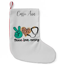 Peace Love Nursing Personalized