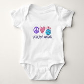 Peace Love Nursing Romper (Voorkant)