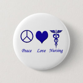 Peace Love Nursing Ronde Button 5,7 Cm