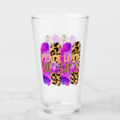 Peace Love Nursing - Schattige Nurse Design (2) Glas (Voorkant)